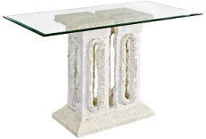 Tower Macton Stone Console Table