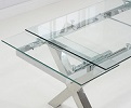 Cilento Extending Glass Dining Table Extension